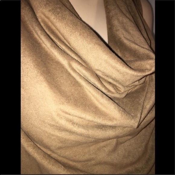 Worthington cowl neck blouse brown medium - Picture 4 of 7